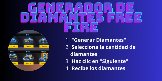 Conoce el Generador de Diamantes Free Fire